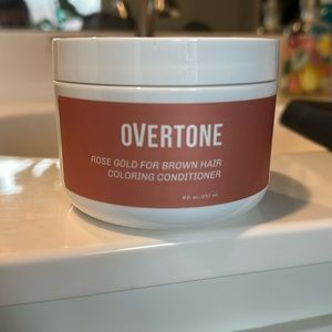 Overtone rose gold for brown hair coloring conditioner new never opened/used